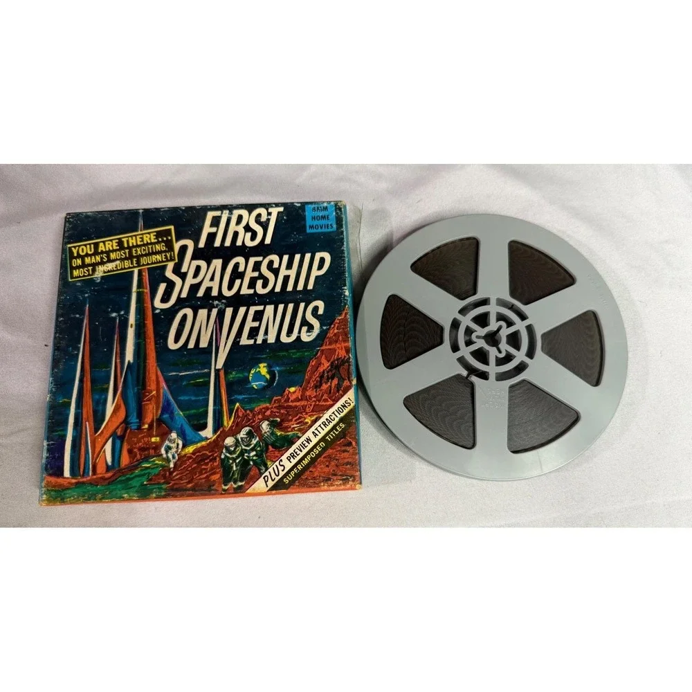 Ken Films First Spaceship on Venus 8mm Home Movie Sci-Fi Vintage Reel 235